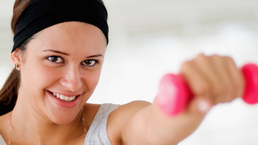 Training mit kleinen Gewichten 