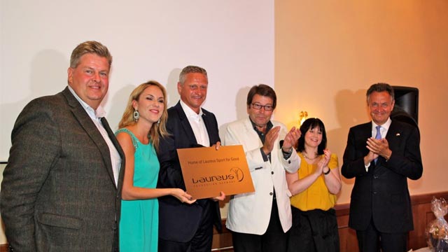 Land Fleesensee wird Home of Laureus Sport for Good