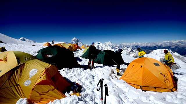 Hallo aus dem Basislager – Cho Oyu Expedition kommt voran