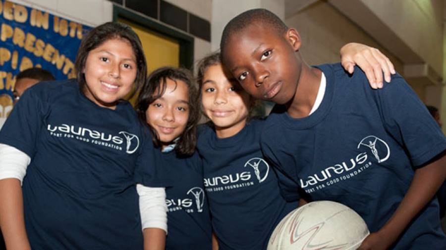 Laureus-Projektbesuch in New York