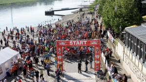 14. Oberelbe Marathon: Teilnehmerrekord bei bestem Wetter