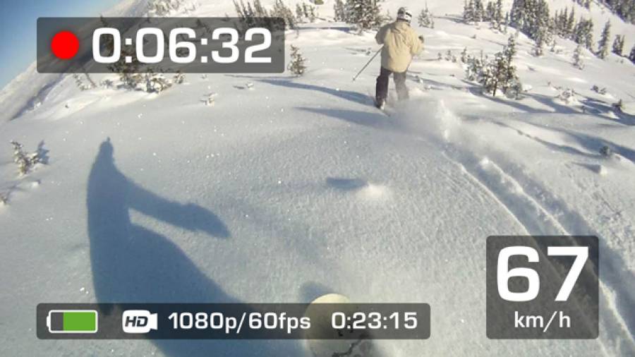 Tacho für die Piste – Die Skibrille mit eingebautem GPS