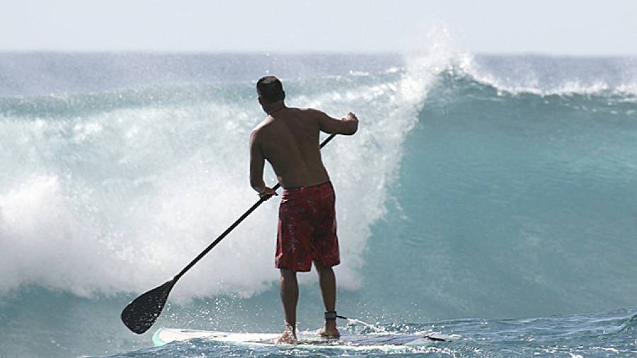 Stand Up Paddling im Naish Procenter